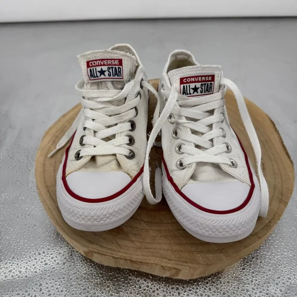 White Converse Chuck Taylors M7652 Women SZ 6.5 Men SZ 4.5